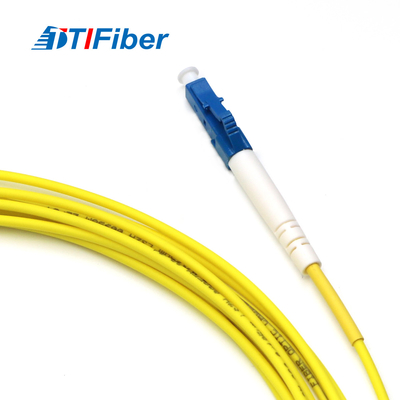 FTTH используют одиночный режим симплексное LC/UPC к гибкому проводу соединительного кабеля оптического волокна LC/UPC