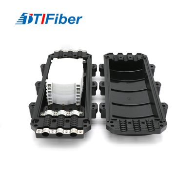 Горизонтальная/встроенная польза применения Ftth закрытия соединения оптического волокна