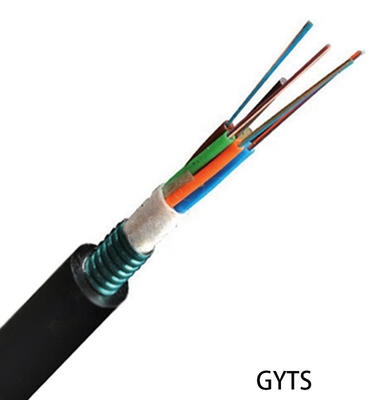 На открытом воздухе кабель оптического волокна 24 одиночного режима G652d бронированный ядр 48 72 96 144 288