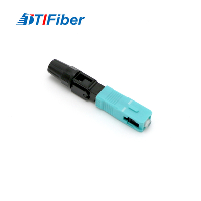 SC UPC OM3 соединителя оптического волокна пользы кабеля падения FTTH быстрый