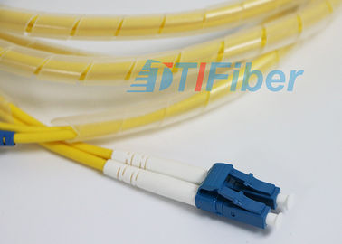 ЛК к волокну одиночного режима гибкого провода оптического волокна СК - оптическая заплата водит для сети ФТТХ