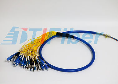 Отрезок провода оптического волокна панцыря СК СТ ЛК ФК мультимодный для пульта временных соединительных кабелей волокна и переходника волокна