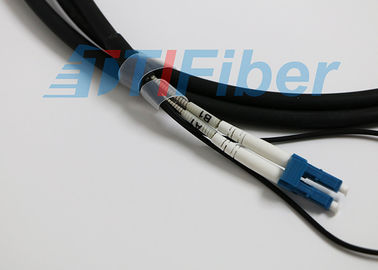 Однорежимные двухшпиндельные гибкие провода оптического волокна с кабелем LC/UPC панцыря к LC/UPC