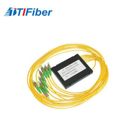 Подгонянные желтые АБС сплиттер волокна АБС ФТБ кладут отрезок провода в коробку оптического волокна апк