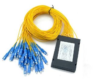Плоскостный АБС 1*16 Сплиттер оптического волокна (PLC) цепи Лигхтваве для сети