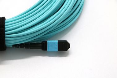 Отполированная разъем-розетка УПК/АПК кабеля хобота гибкого провода МПО оптического волокна ОМ3