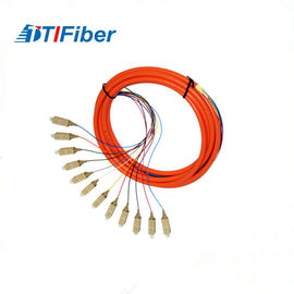 Симплексный дуплекс 12 вырезает сердцевина из отрезка провода ОМ2 50ум волокна оптически для сети ФТТХ
