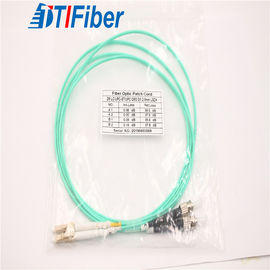 Двухшпиндельные типы диаметр ОМ3 ЛК/УПК-СТ/УПК 2.0ММ соединителя кабелей заплаты оптического волокна