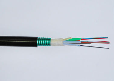 На открытом воздухе Арморед ядри члена прочности 2~144 кабеля оптического волокна ГИТС ГИТА стальные ФРП