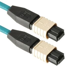 кабельные соединители оптического волокна 12core MPO с высокой возвращенной потерей