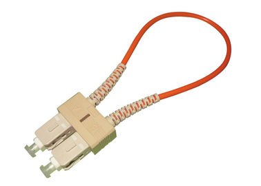 Подгонянный Loopback волокна SC UPC APC для компонентов сети испытывая,