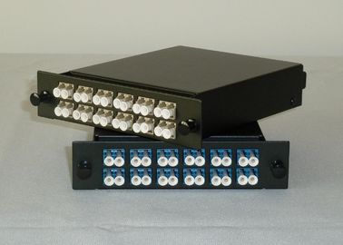 Порт LC 24 пульт временных соединительных кабелей с RoHS, SGS симплексных/дуплекса MPO данным по