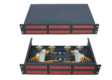 коробка оптического волокна SC 12 портов терминальная с шкафом 2U установила структуру