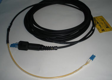 Одиночный режим/мультимодный гибкий провод оптического волокна PDLC с водоустойчивым напольным кабелем