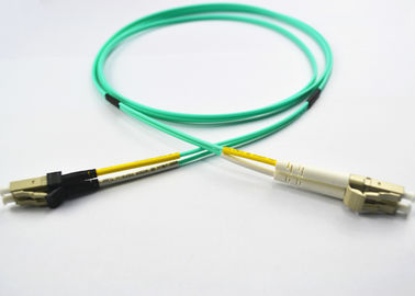 Миниый гибкий провод оптического волокна LC с курткой OM3 LSZH, OS1/OS2/OM1/OM2