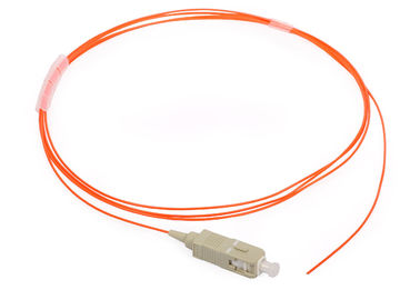 Мультимодный отрезок провода волокна SC MM с UPC Poishing, кабелем волокна 0.9mm Орандж