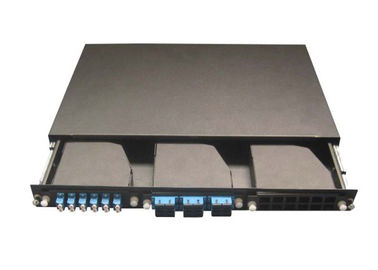 шкаф 19inch установил пульт временных соединительных кабелей MPO, модуль 3pcs MPO Casstte