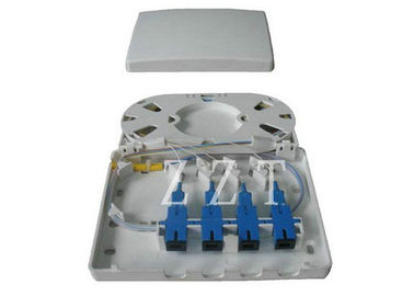 ABS расквартировывая коробку распределения оптического волокна 4 портов для сетей передач данных