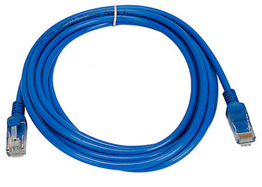 крытый гибкий провод сети установки Cat5e UTP 26AWG с курткой PVC, голубой