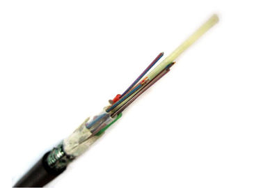 Напольный кабель оптического волокна одиночного режима с членом прочности FRP центральным