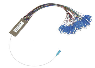 Splitter оптического волокна PLC 1×64 однорежимный для FTTP/FTTH/FTTN/FTTC