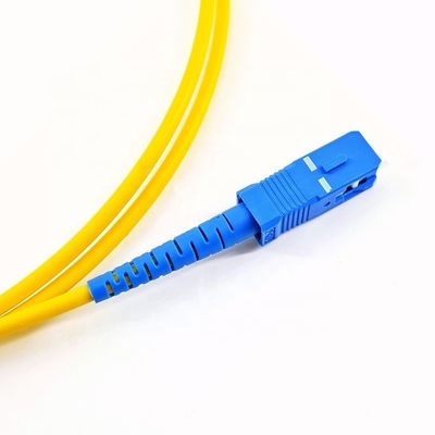 Оптический кабель SC SC гибкого провода оптического волокна Ftth симплексный двухшпиндельный 7 метров