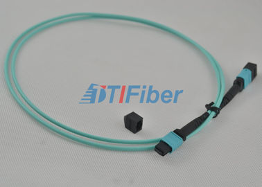 гибкий провод волокна 24core OM4 MTP, разъём-розетка кабеля хобота MPO