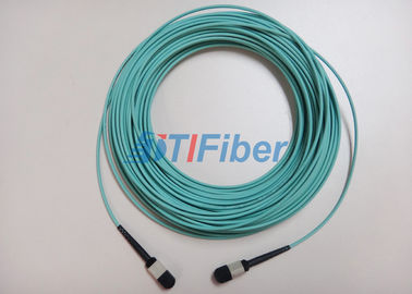 гибкий провод волокна 24core OM4 MTP, разъём-розетка кабеля хобота MPO