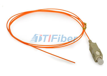 62,5/125 отрезок провода волокна SC OM1 оптически, кабель оптического волокна 0.9mm OFNP