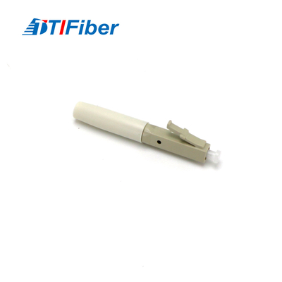 Соединитель мультимодного соединителя волокна LC UPC быстрого пластиковый быстрый для решения FTTH
