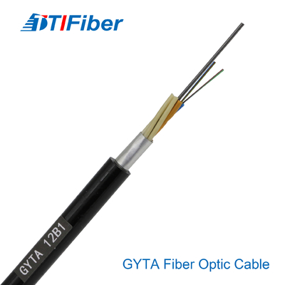 2 - 144 кабель оптического волокна SM G652D GYTA ядра бронированный подземный