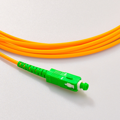 FTTH используют симплексные 9/125 1 2 режим гибкого провода оптического волокна Sc в 3 метра одиночный