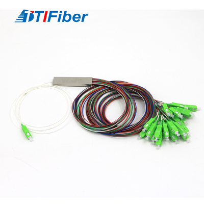 Splitter 1x16 оптического волокна системы FTTX с Sc/Apc отрезка провода