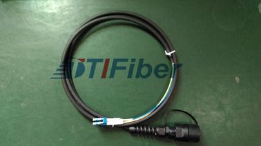 ОДВА - сборки кабеля заплаты гибкого провода оптического волокна дуплекса ИП67 ЛК/волокна