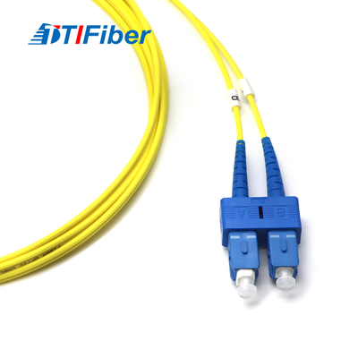 Гибкий провод 1m 2m оптического волокна TTIFiber FC-SC SM DX 4m 5m