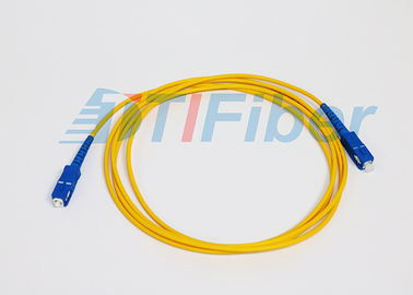 Однорежимный гибкий провод оптического волокна симплекса ЛСЗХ для СК/АПК сети 2.0мм ФТТХ
