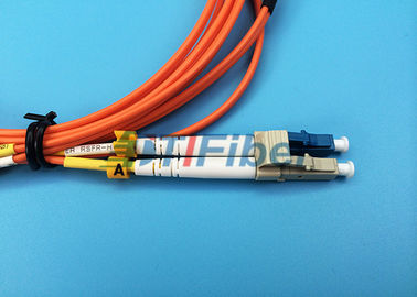 СМ ЛК к кабелю заплаты волокна режима гибкого провода оптического волокна ММ ЛК подготовляя - 1 метру