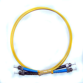 Однорежимный прыгун гибкого провода многорежимного волокна оптически/стекловолокна с соединителем