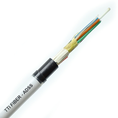 FTTH FTTX Внешний ADSS с одной оболочкой с двойной оболочкой 8F 12F 24F 48F Волоконно-оптический кабель