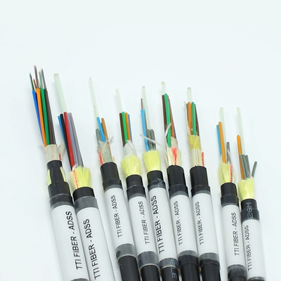 FTTH FTTX Внешний ADSS с одной оболочкой с двойной оболочкой 8F 12F 24F 48F Волоконно-оптический кабель