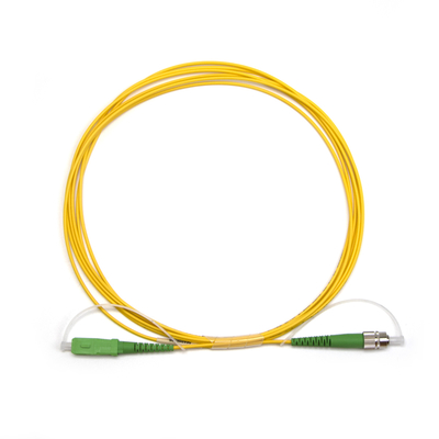 CATV Telecom 3mtrs FC SC APC 9 / 125um Jumper Low Insertion Loss Patch Cable (кабель с невысокой потерью вставки)
