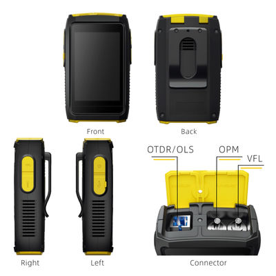 Max. 80 Km Range Setting 3.5-Inch Multi-Touch Screen 1550 nm Wavelength MINI OTDR