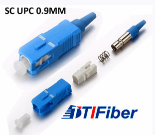 Тип СК УПК СМ ММ кабельных соединителей оптического волокна пластикового материала для сети ФТТХ