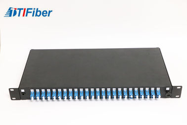 Нагруженная коробка оптического волокна порта ЛК48 терминальная с пультом временных соединительных кабелей оптического волокна