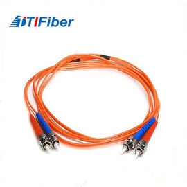 СТ к цветам дуплекса 1м 3.28фт 50/125ум ОМ2 гибкого провода оптического волокна СТ мультимодным Мулти