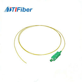 Однорежимные гибкие провода отрезков провода волокна СК 0.9мм симплексные с разъем-вилкой СК АПК