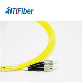 Прочный кабель заплаты оптического волокна одиночного режима, ФК к оптическому волокну гибкого провода ЛК