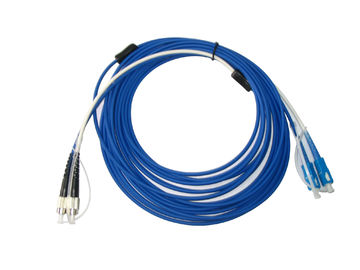 ST/UPC - гибкий провод оптического волокна ST крытый бронированный с синью, курткой LSZH