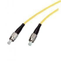 Гибкий провод волокна FC с желтым кабелем, SM, оптическим волокном MM