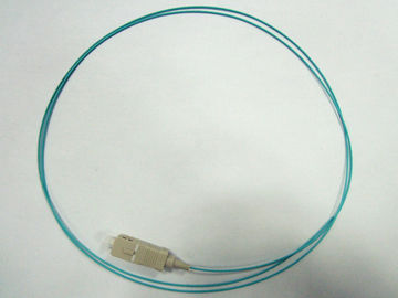 Отрезок провода волокна SC OM3 Aqua, 0.9mm/2.0mm/3.0mm привязывает диаметр